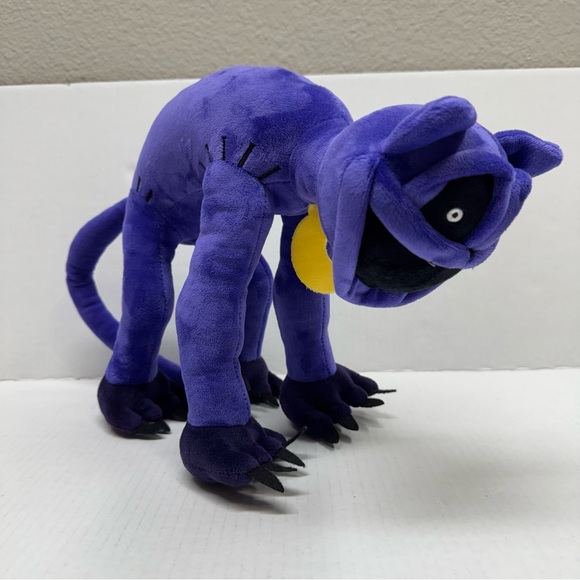 Poppy Playtime Monster CatNap Plush Toy Purple Posable Arms Legs & Tail Horror - Picture 2 of 12